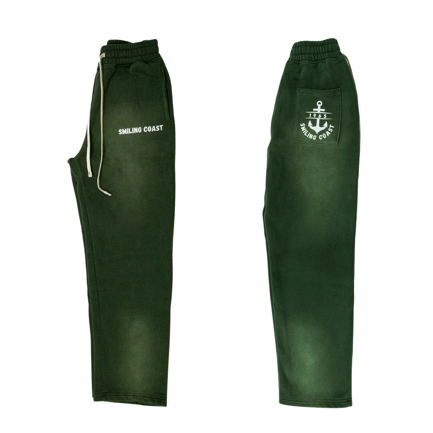 "OLIVE DRIFT" Tracksuit - Green Washed