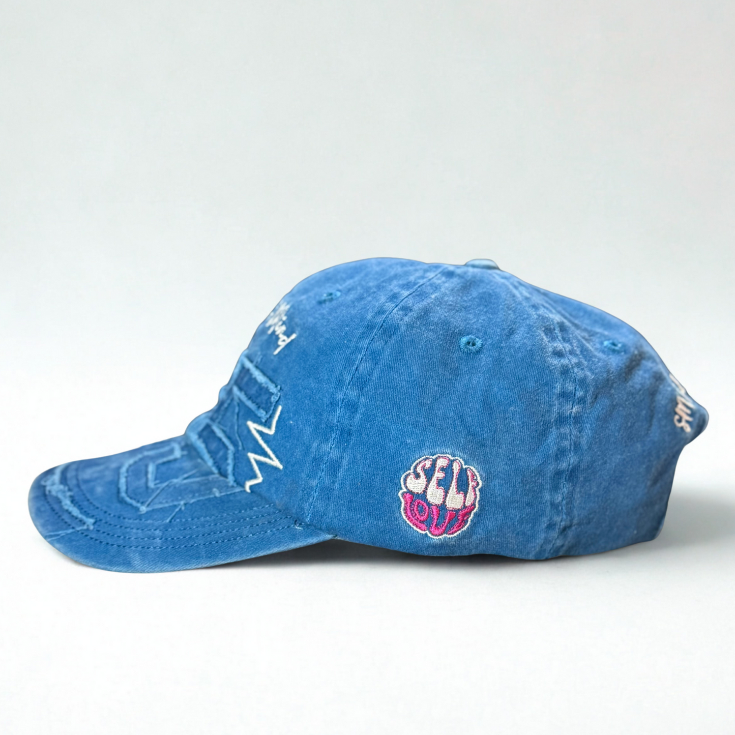 "PEACE OF MIND" Cap - Distressed