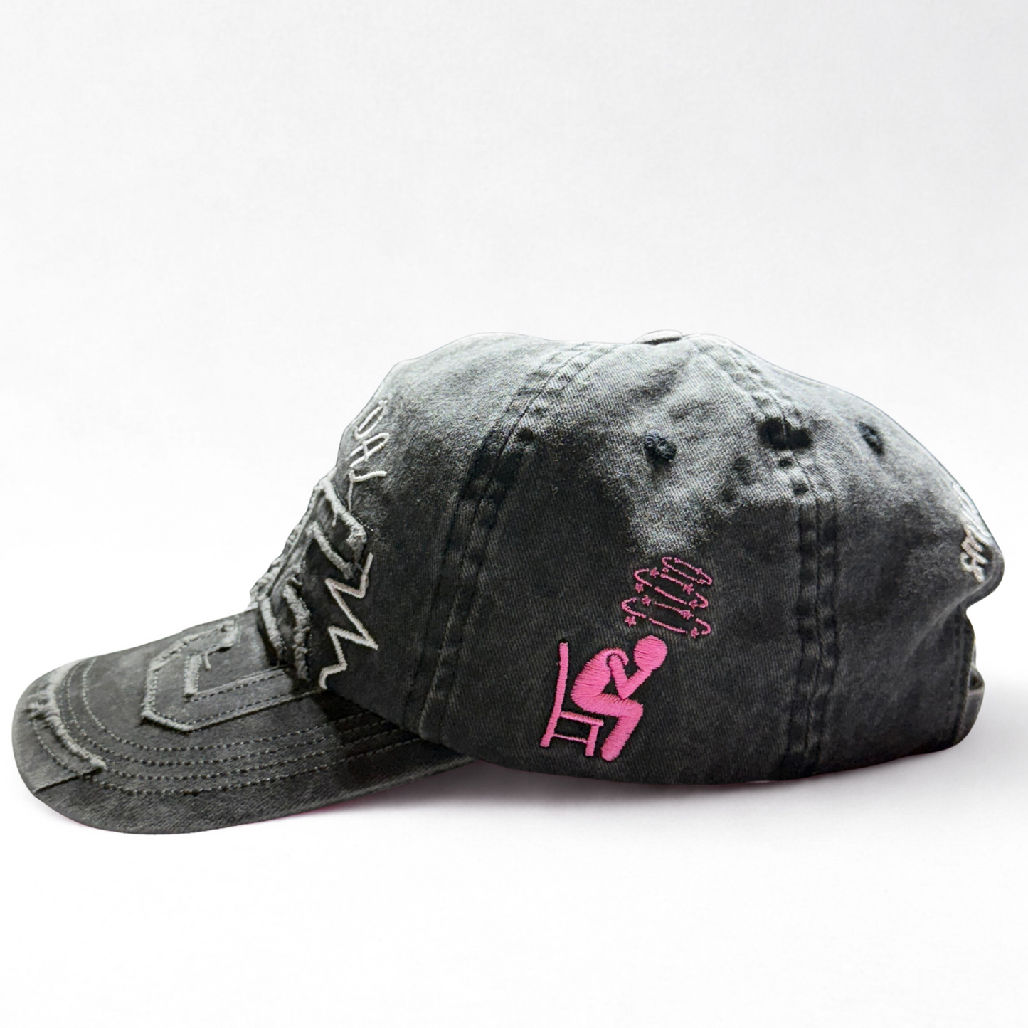 "HEL BU DAL" Cap - Distressed