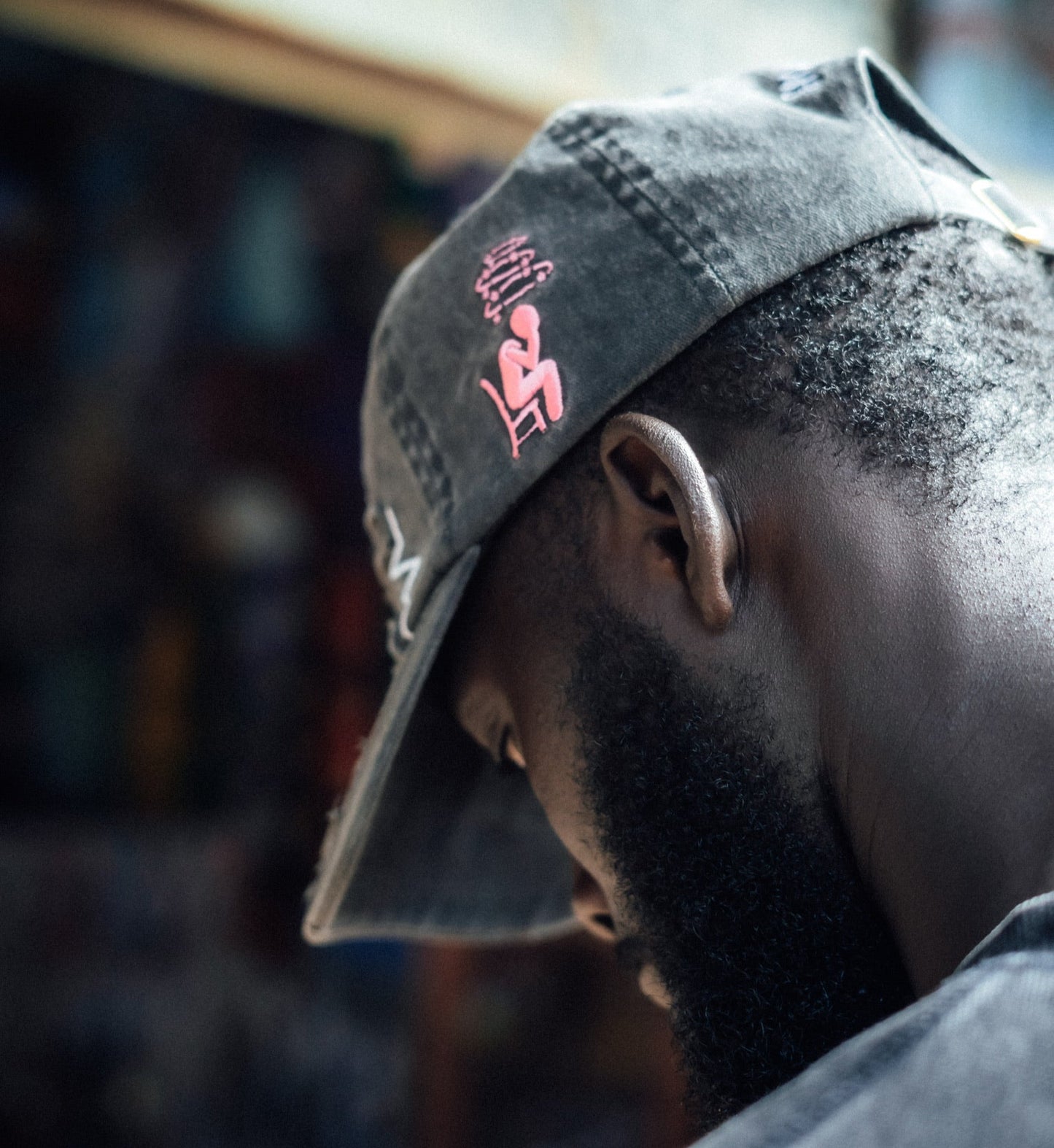 "HEL BU DAL" Cap - Distressed