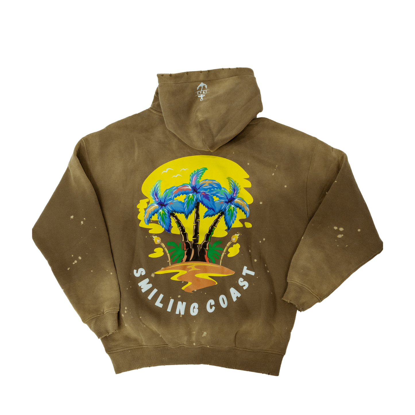 "EARTH FADE" Tracksuit - Brown Washed