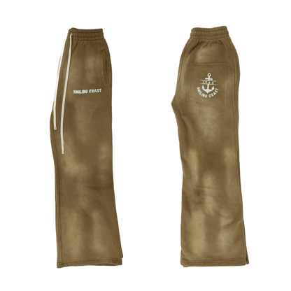 "EARTH FADE" Tracksuit - Brown Washed