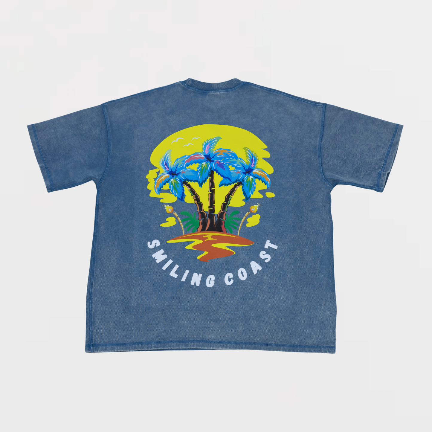 "SUNSET EASE" T-Shirt - Vintage Washed
